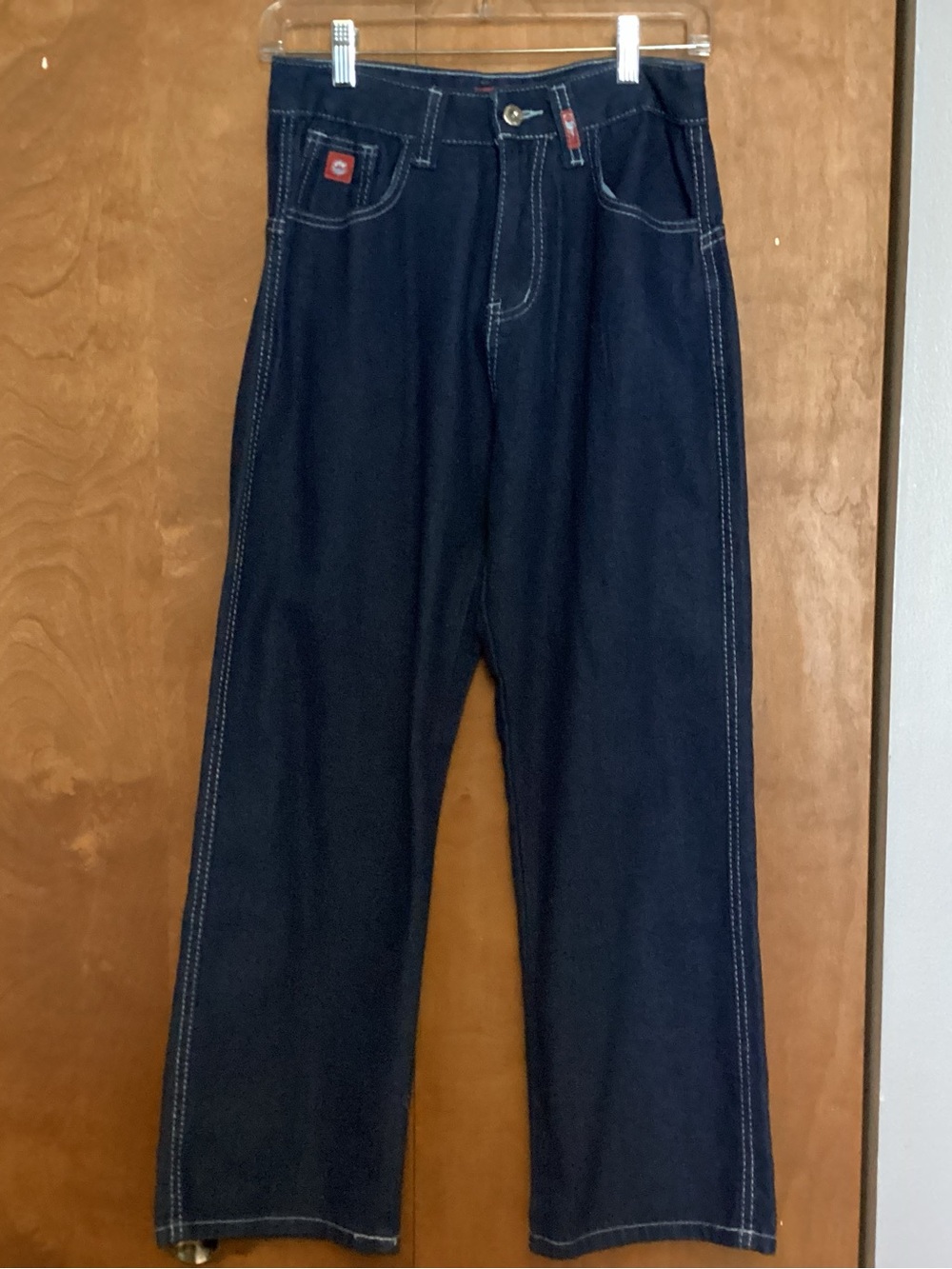 JNCO Style Indigo Relaxed Wide-Leg Jeans